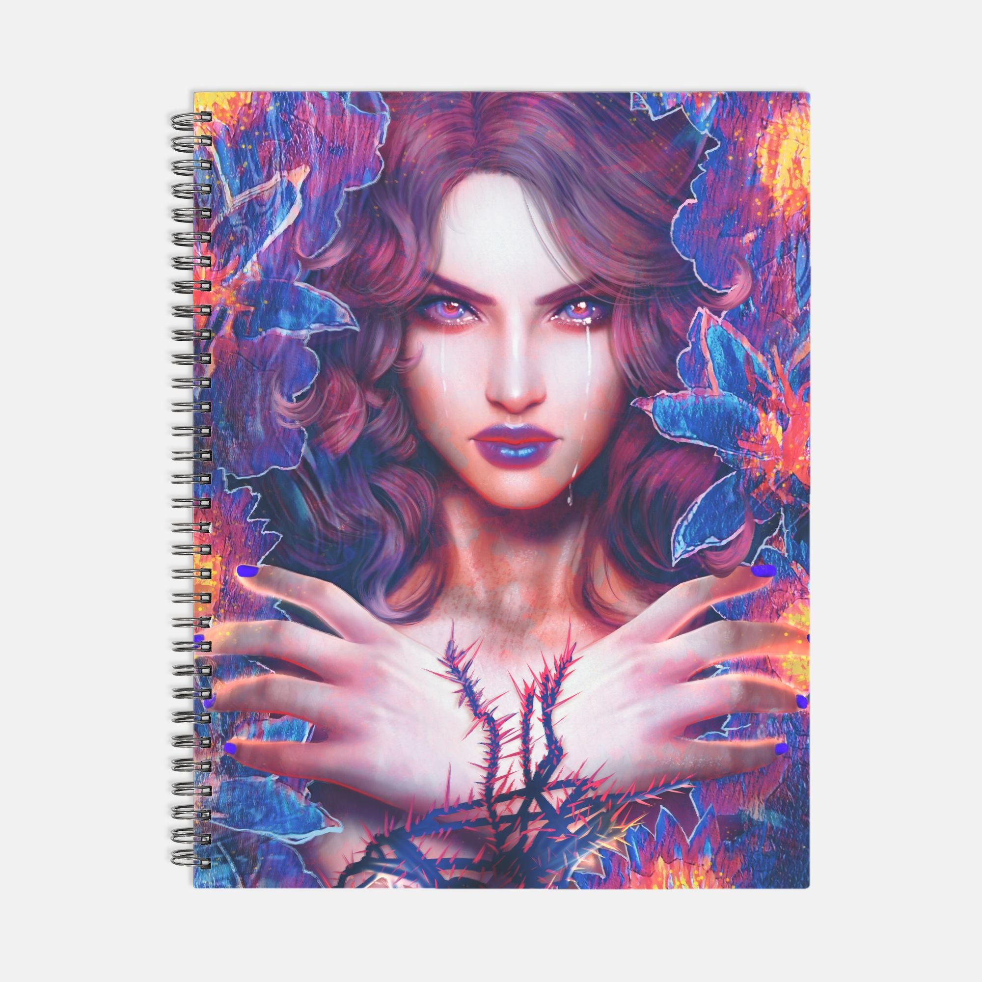 Torment Notebook Softcover Spiral 8.5 x 11