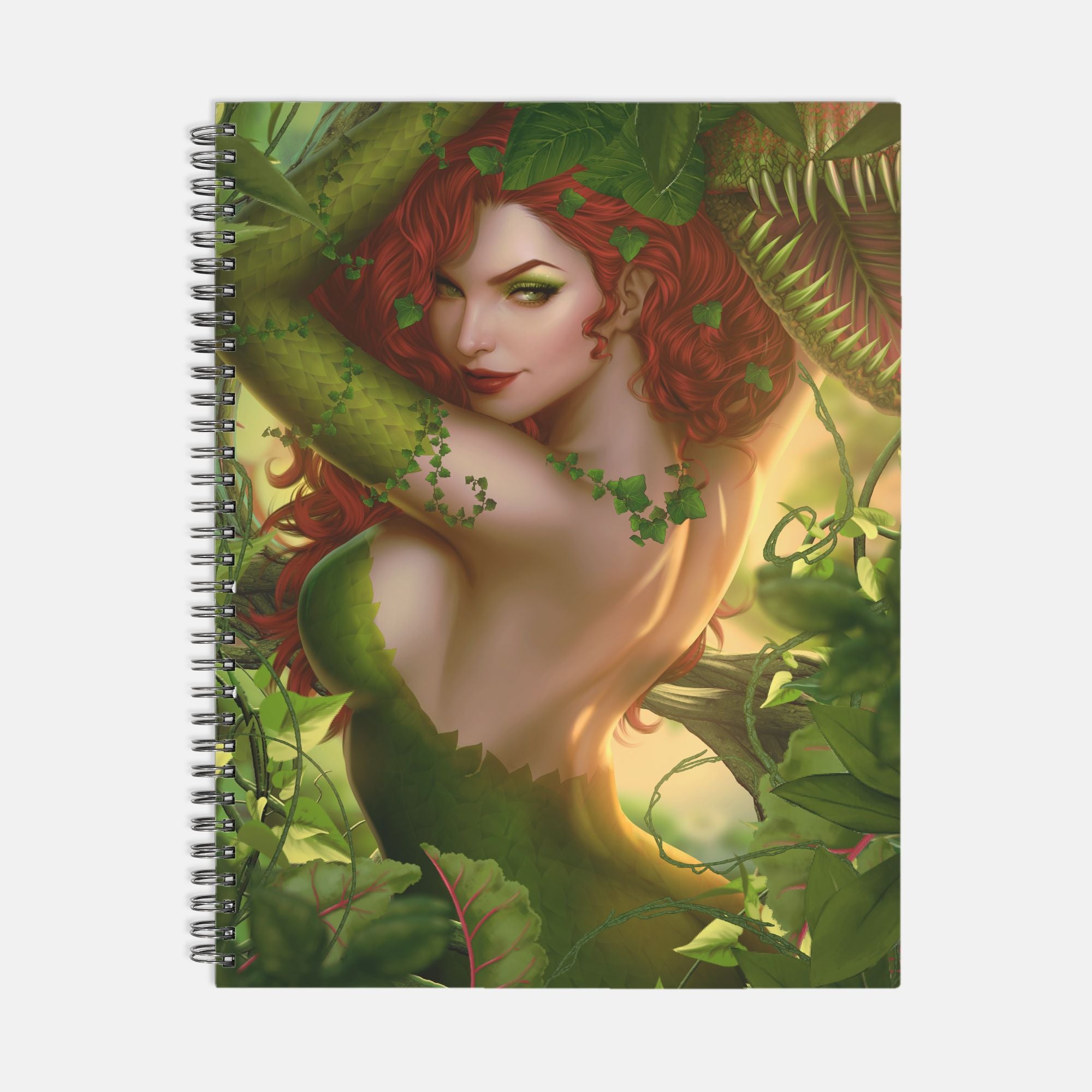 Poison Ivy Notebook Softcover Spiral 8.5 x 11