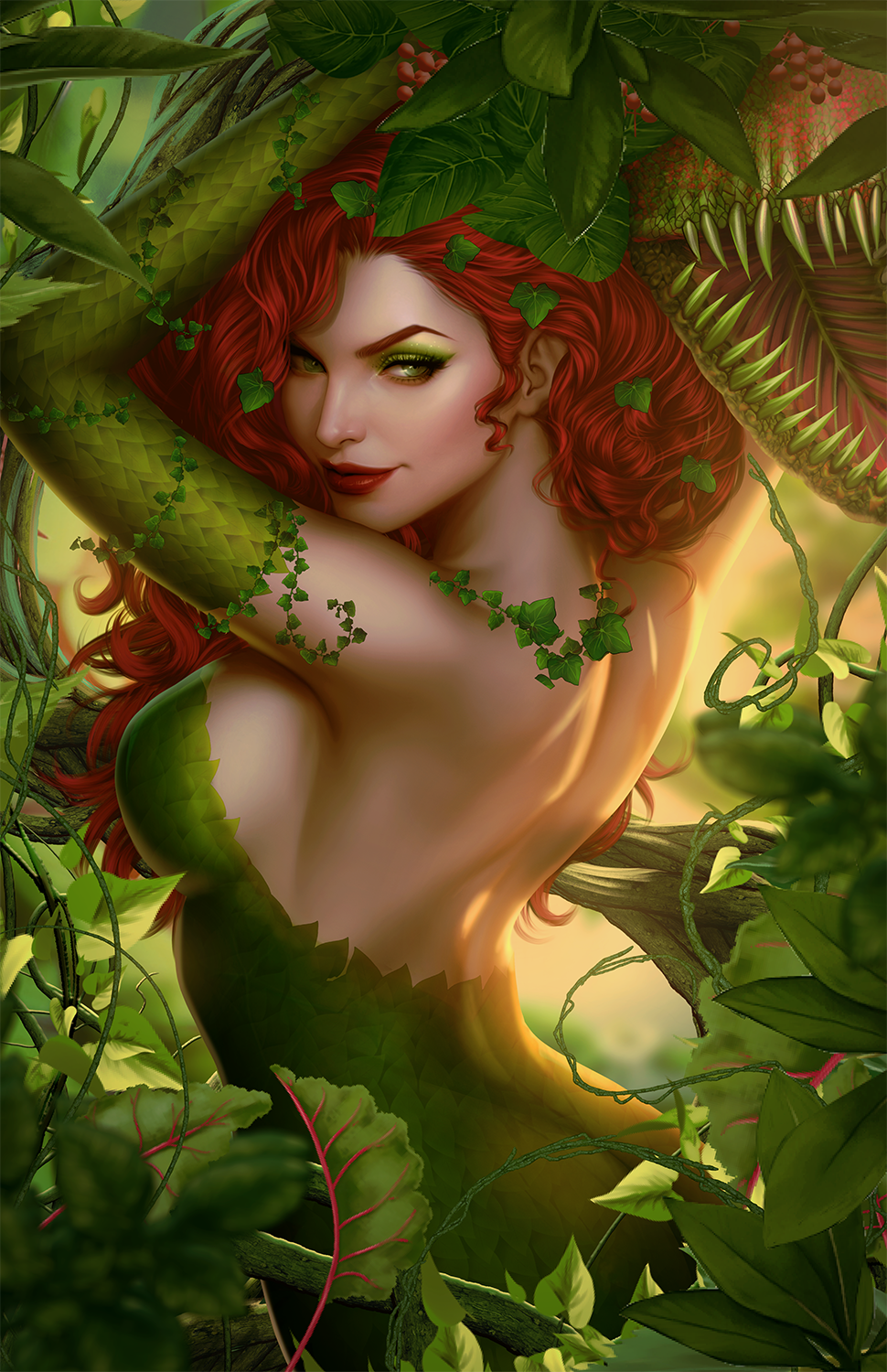 Poison Ivy Batman 181 ADA Premium Semi-Gloss Art Print