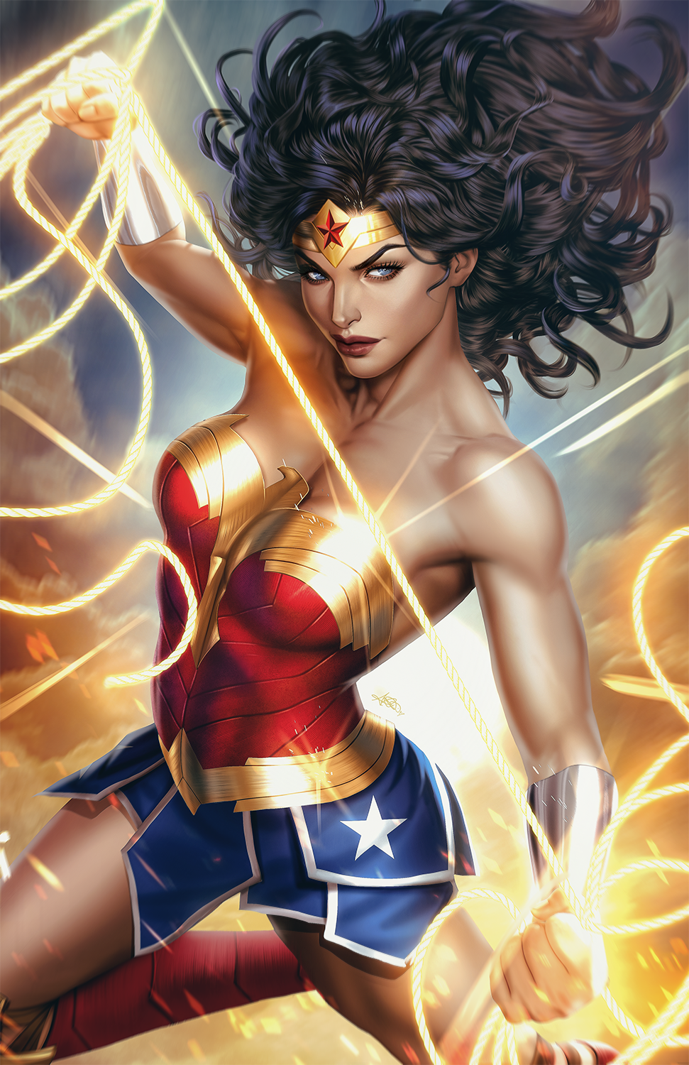 Wonder Woman #1 Premium Semi-Gloss Art Print