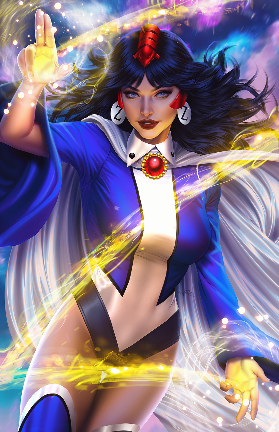 Zatanna #15 Premium Semi-Gloss Art Print