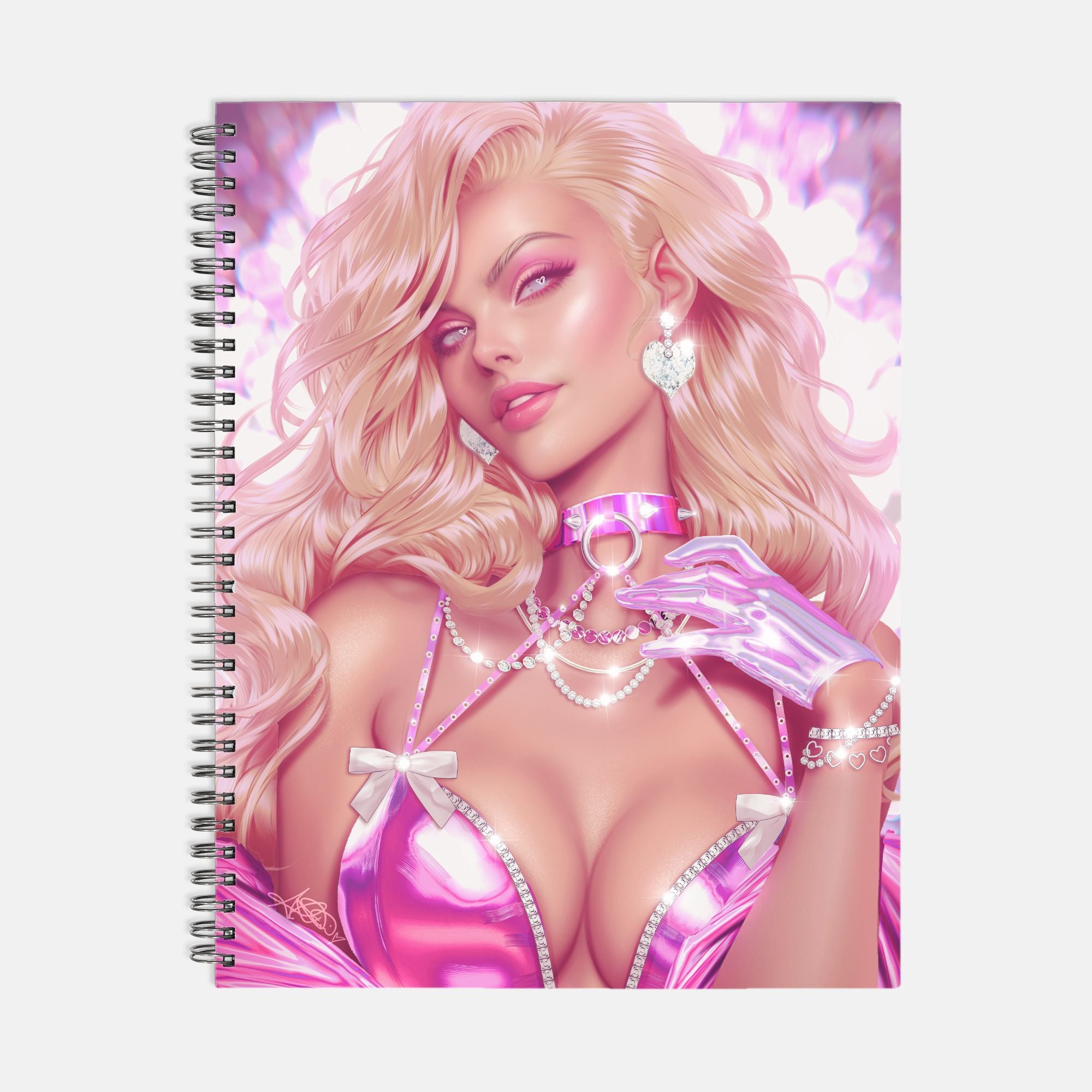 Barbie Glam Notebook Softcover Spiral 8.5 x 11