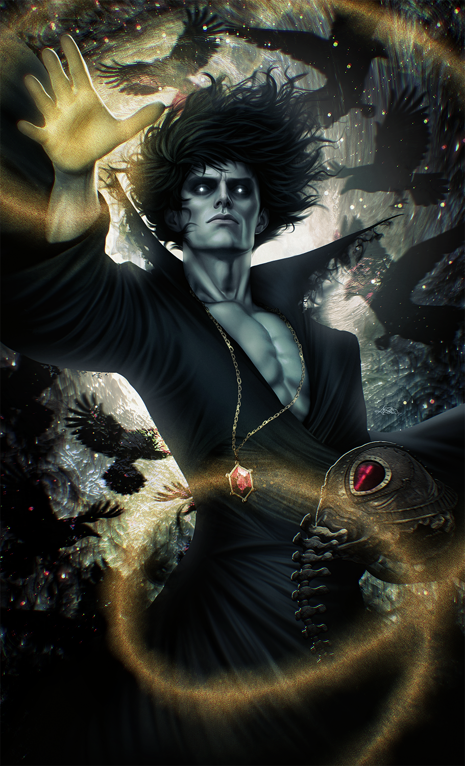 The Sandman: Dream Fan Art Premium Semi-Gloss Art Print